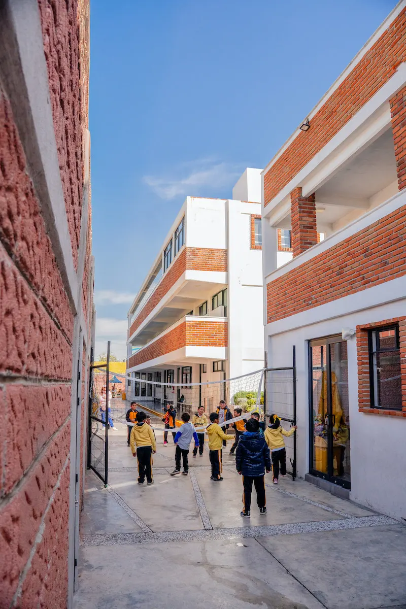Pasillo exterior